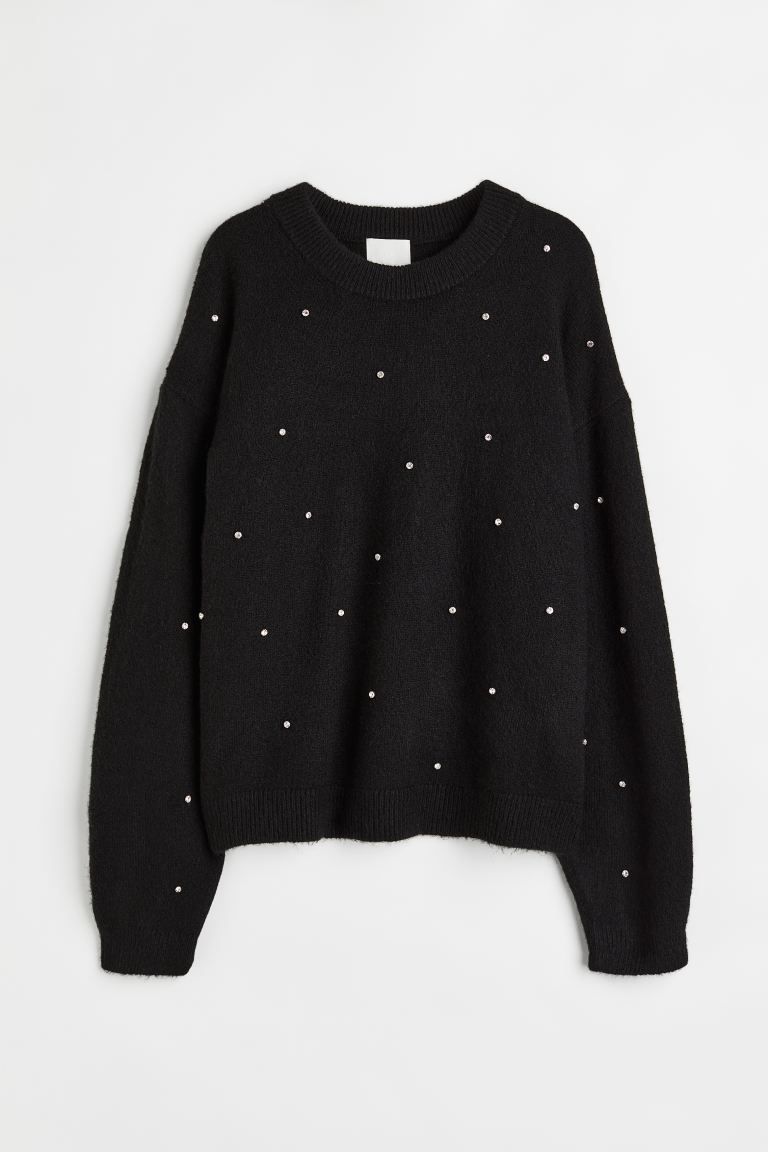 Beaded Sweater | H&M (US)