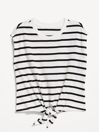 EveryWear Tie-Front Top | Old Navy (US)