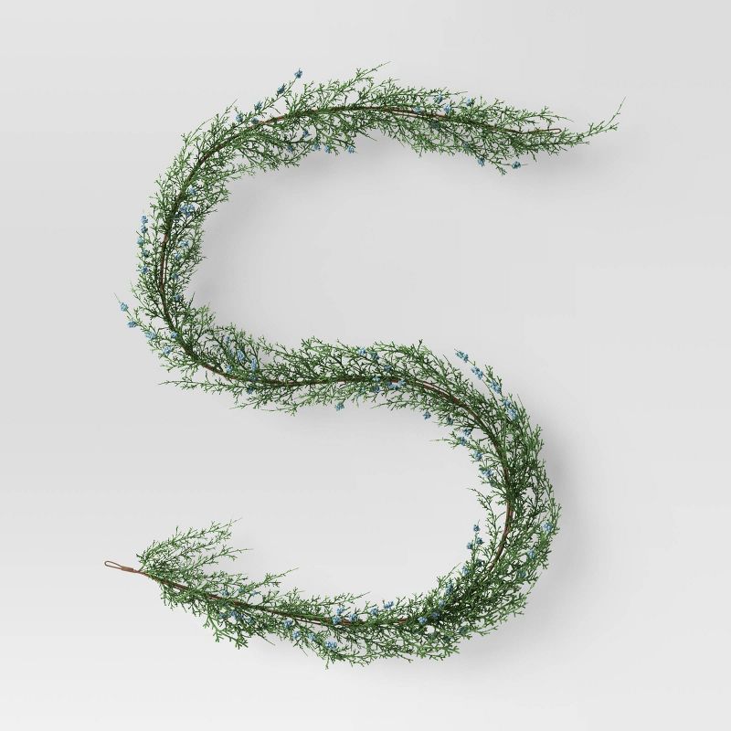 Extra Large Cypress and Juniper Garland Green - Threshold™ | Target