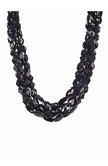 Twisted Bead Necklace | Talbots