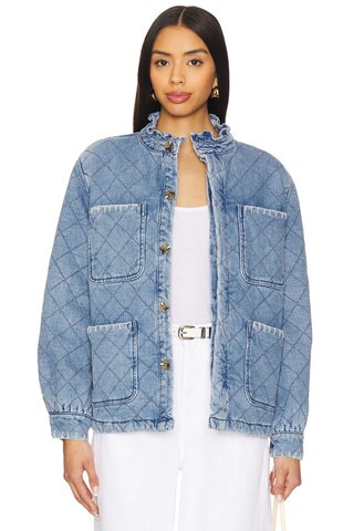 Quilted Pablo Jacket in Rodeo Vintage | Revolve Clothing (Global)