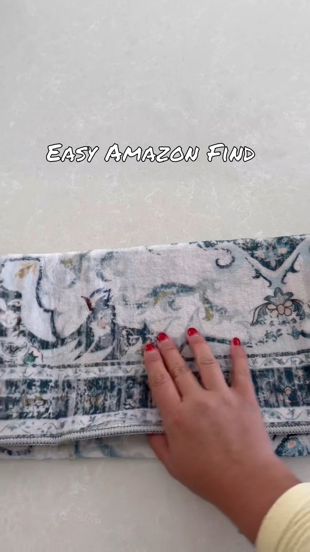 This little entryway upgrade made such a difference 🤍
I just added this 2x3 vintage boho rug by RUSHUFFY and I love how the slate blue and beige tones instantly warm up the space. It’s soft, has a non-slip backing, and the best part… it’s machine washable (perfect for busy homes with kids).
The size is great for entryways, kitchens, laundry rooms, or bathrooms, and the distressed pattern hides dirt really well while still looking stylish.
Linked it here in my LTK if you’re looking for an affordable, practical entry rug that still looks beautiful ✨
#LTKhome #entrywaydecor #homedecorfinds #washablerug #bohorug #homefinds 

#LTKHome #LTKSaleAlert #LTKSpringSale