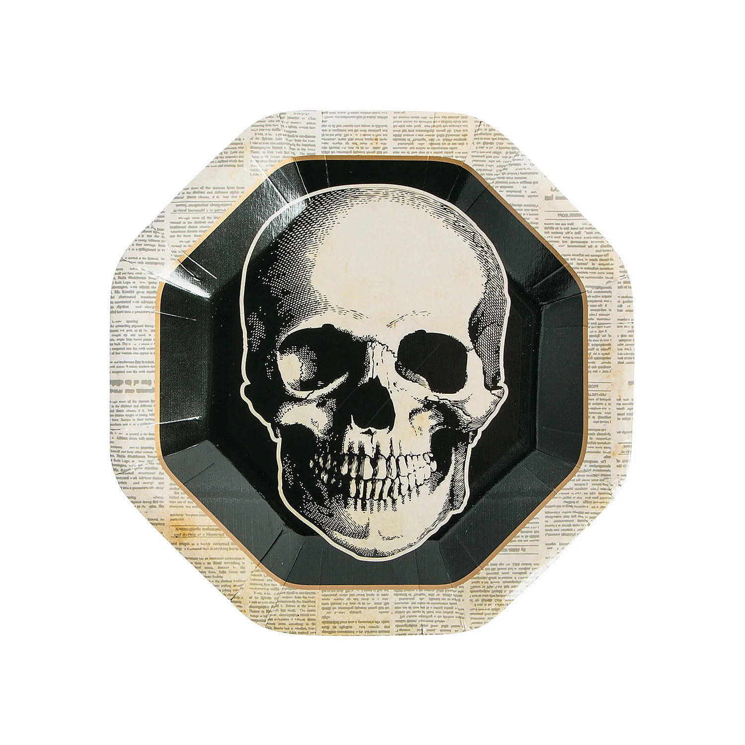 Vintage Halloween Dinner Plates - Party Supplies - 8 Pieces | Walmart (US)