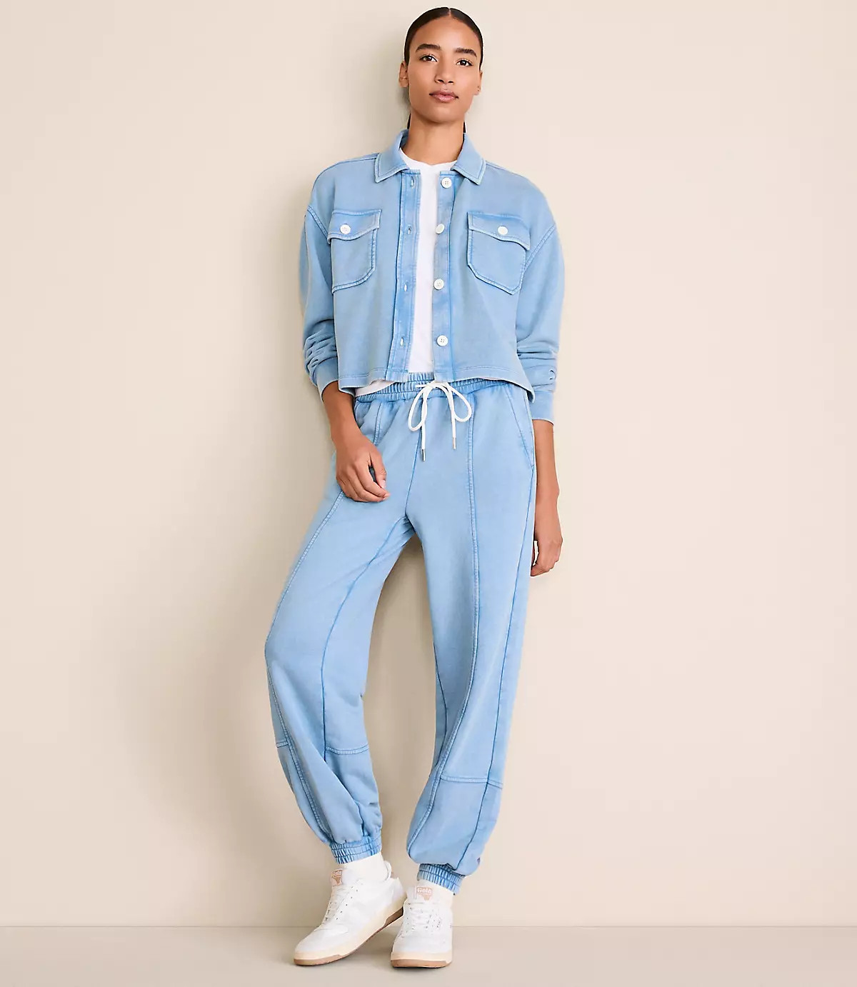 Lou & Grey Seamed Joggers | LOFT