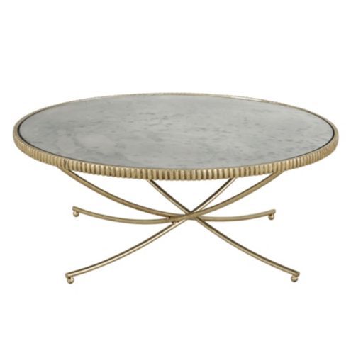 Loren Antique Gold Coffee Table | Ballard Designs, Inc.