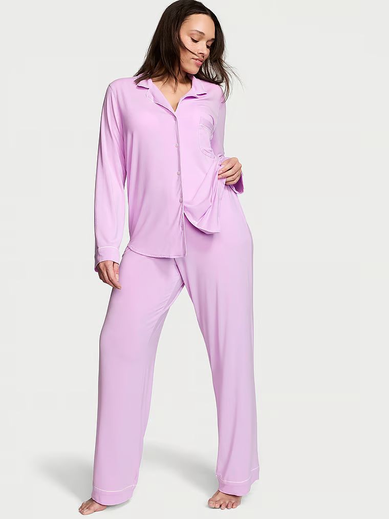 Buy Modal Long Pajama Set - Order Pajamas Sets online 5000007337 - Victoria's Secret US | Victoria's Secret (US / CA )
