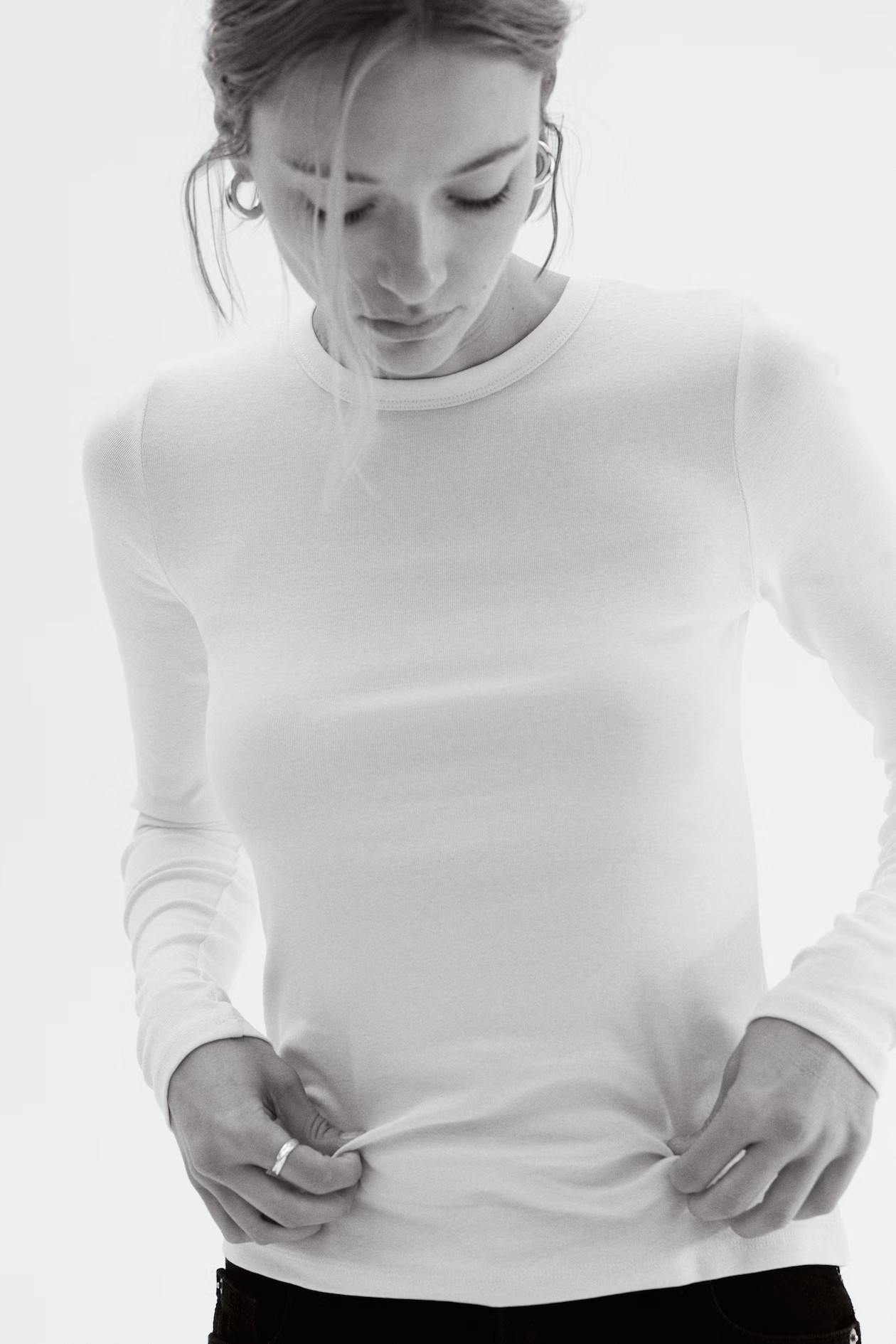 Long-sleeved Jersey Top | H&M (US + CA)