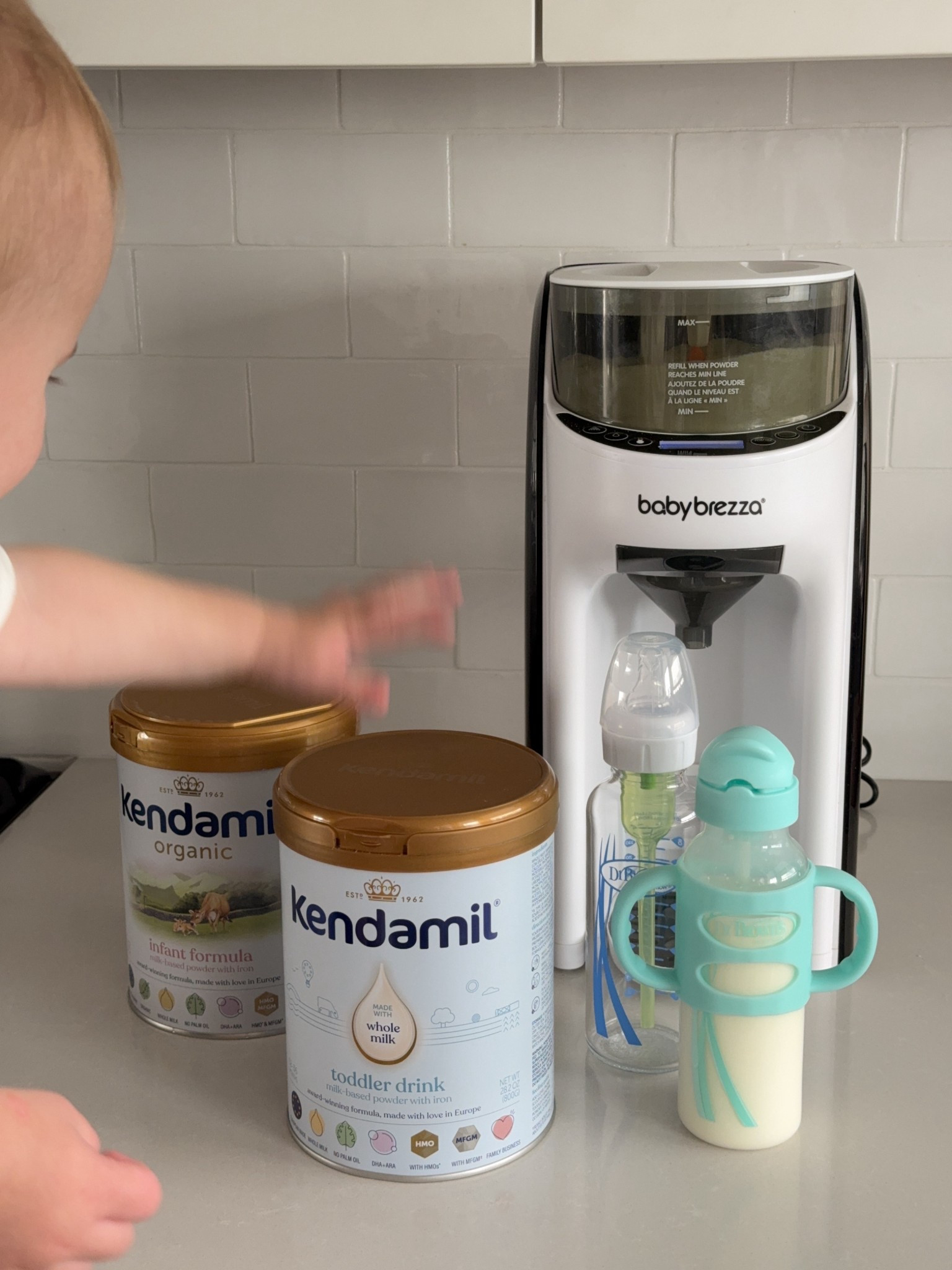 #ad my combo feeding must-have products from infant to toddler. Everything is from @target.  #BabyBrezza #MyDrBrownsBaby 
#KendamilPartner @babybrezza @drbrowns @kendamil.usa @shop.ltk 

#LTKBaby #LTKKids