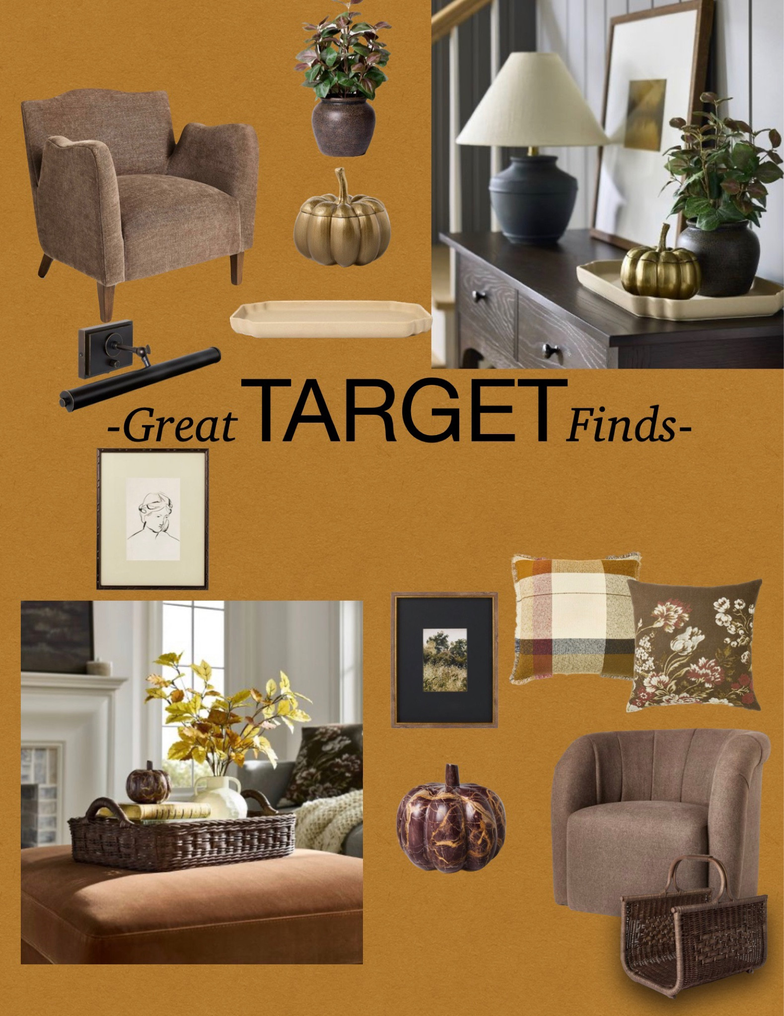 Scored some amazing deals at Target today! 🛍️ #TargetFinds #DealHunter #RetailTherapy #accentchairs #falldecor

#LTKHome #LTKStyleTip #LTKFindsUnder100