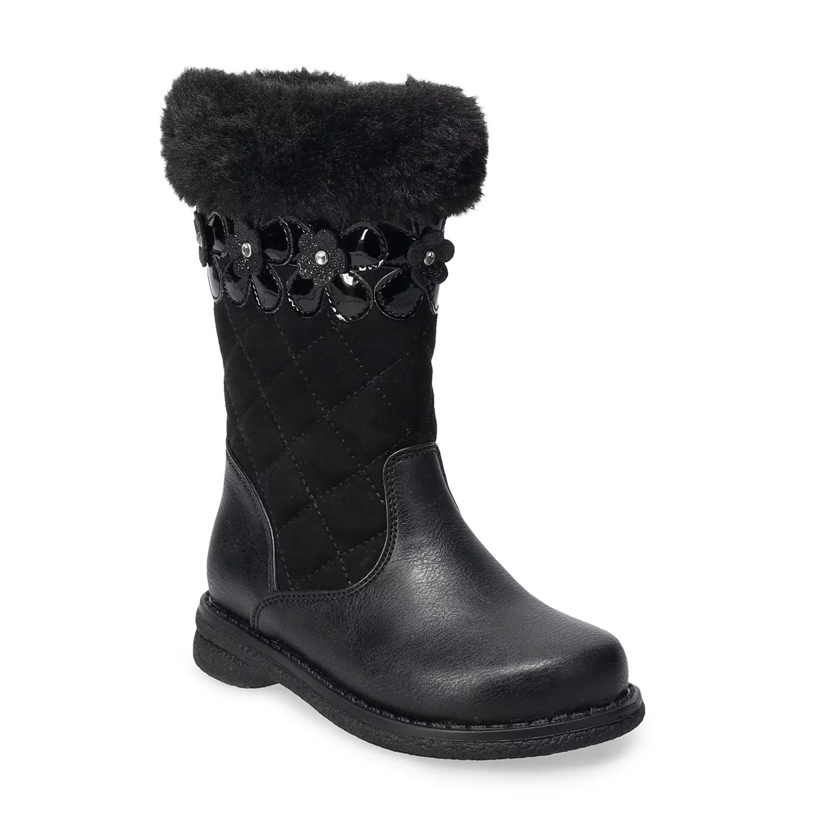 Rachel Shoes Philippa Toddler Girls' Winter Boots, Toddler Girl's, Size: 10 T, Black | Kohl's