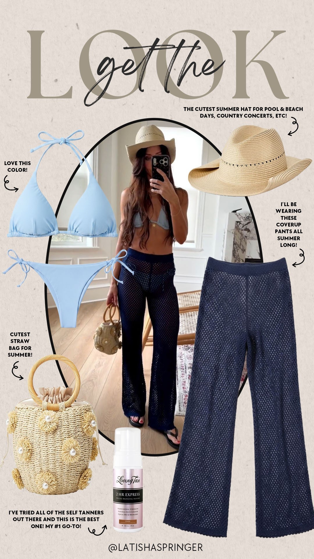 One of my fave swim looks! I’ll be wearing these coverup pants and this cute bikini all season! 

#swimstyle

Swim style. Target swim. Target fashion. Crochet coverup pants. Target bikini. Summer hat. Trendy summer hat. Best self tanner. Amazon summer handbag.

#LTKSeasonal #LTKootd #LTKSwim