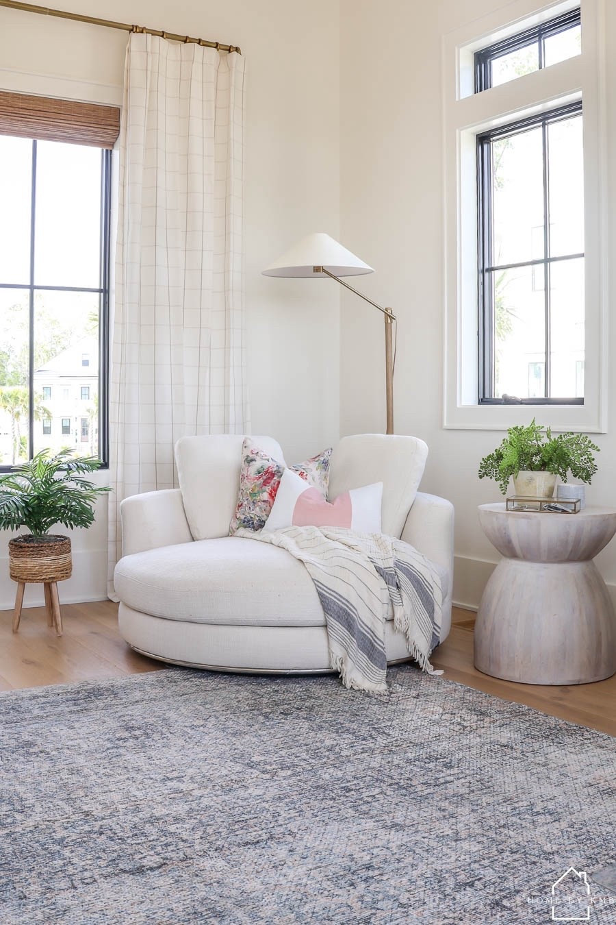 My puppies messed this whole corner up last night so I had to give it a nice spring refresh! 

#LTKHome