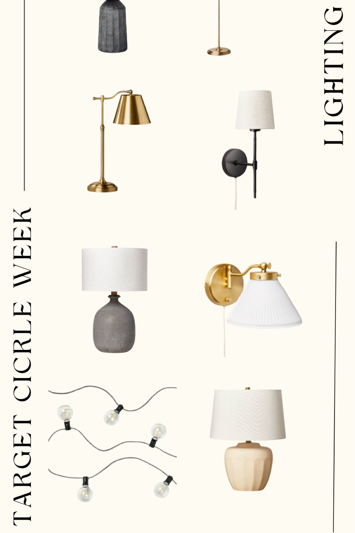 Target circle week, desk lamp, sconce, gold lighting, black lighting, ceramic lamp, organic, organic lamp, summer sales, neutral, neutral home decor 

#LTKSummerSales #LTKFindsUnder50 #LTKHome