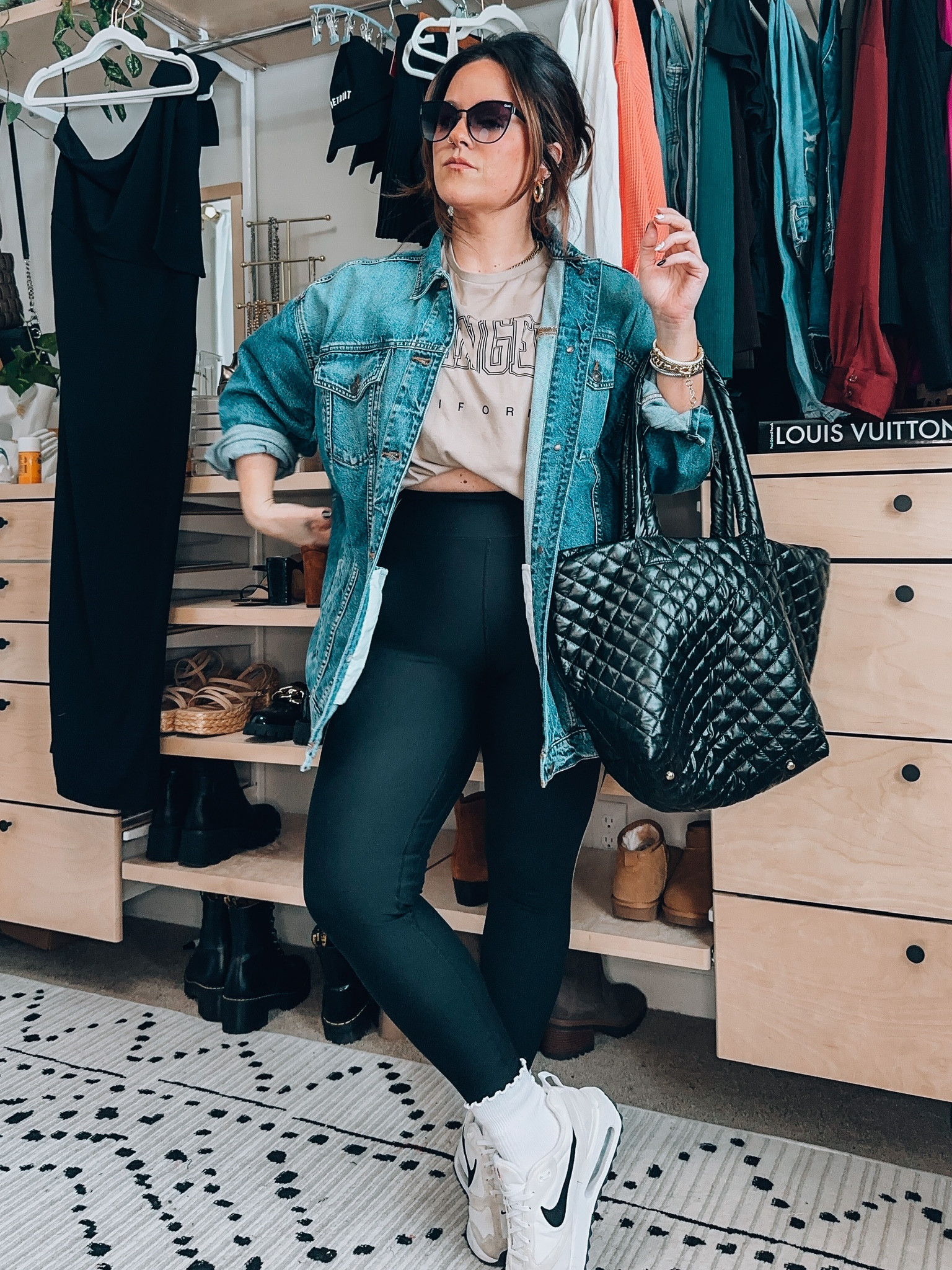 Size 14 | Apple Body Shape | 38 DD | 5'6” - Casual - Errand Outfit - Bra - Bottoms - Travel - Jean Jacket - Midsize 

#LTKFind #LTKstyletip #LTKSeasonal