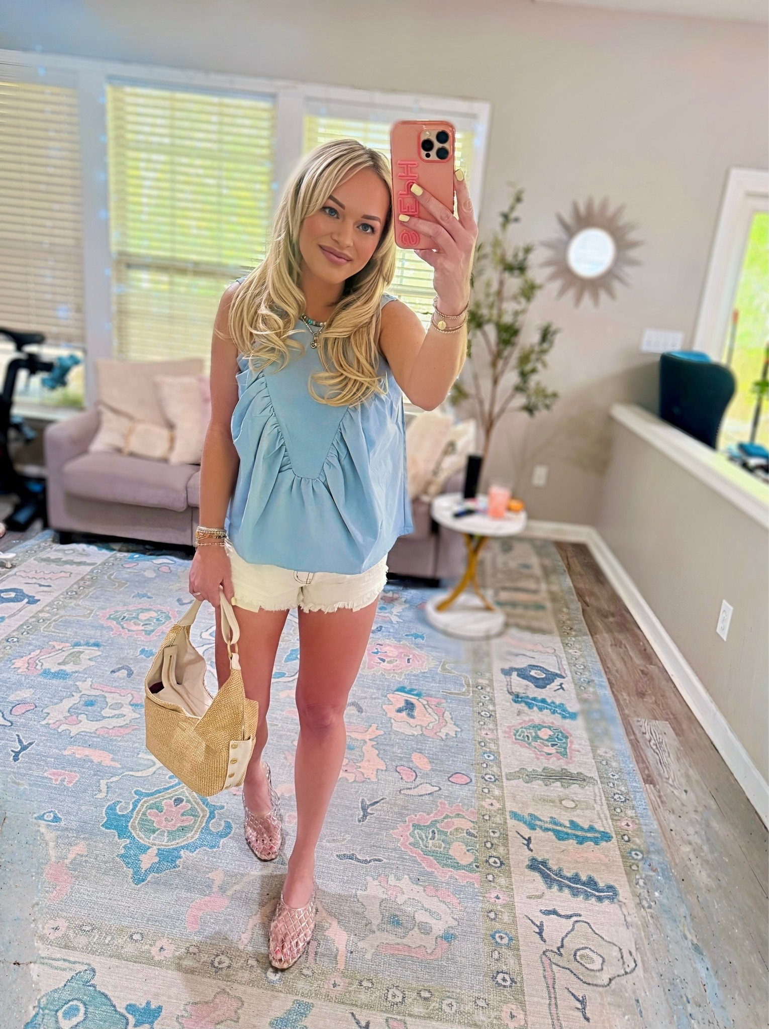 Amazon top on sale - in size small! 
$20 Amazon jelly shoes back in stock - true to size

#LTKootd #LTKMothersDay #LTKTravel