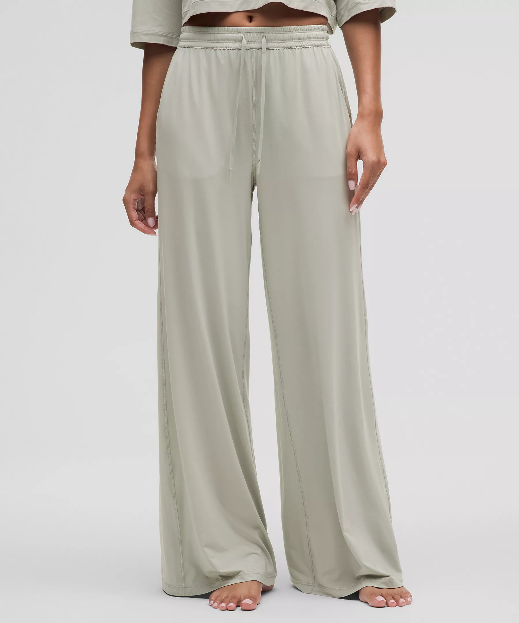 Modal High-Rise Wide-Leg Lounge Pant | Lululemon (US)