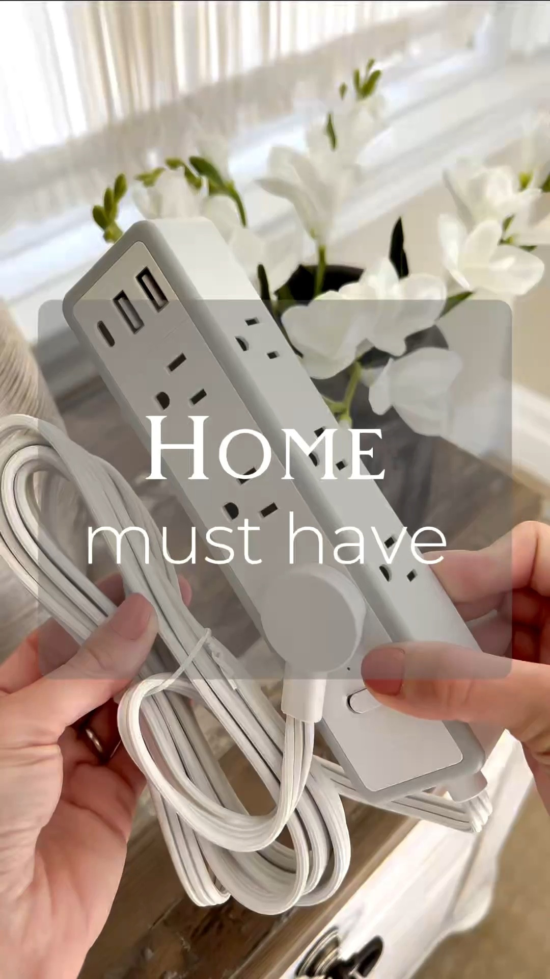 Home Must Have! Comment SHOP for the link!
Besides keeping the lamp plugged, I could only charge my phone at night, which made it inconvenient when several other devices need charging at the same time. This power strip is the perfect solution.

It provides ample space for 12 devices without the need for various converters. And the cherry on top is the flat plug design which fits seamlessly behind the furniture, saves space and achieves a neat look 👌🏼
#powerstrip #amazonhomefind #amazonfind #homehacks #declutteryourhome
Power Strip, surge protector, organization, declutter , Amazon home must have, Amazon find 

#LTKHome #LTKTravel