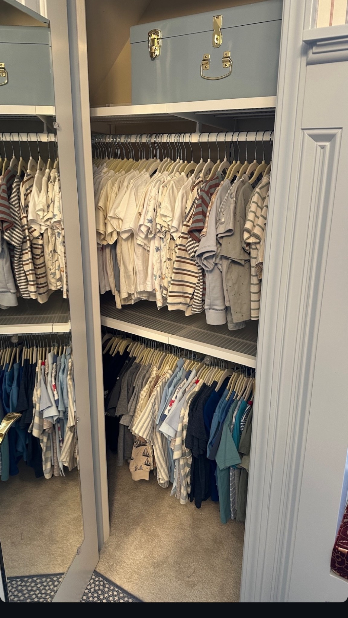 Life is sweeter when your kids’ bedrooms are organized!

We helped our client adjust shelving and add an additional rod to one of her sons’s closets, reorganized, and labeled so everything is easy to locate. 🫶🏼 Having systems in kids’ spaces not only helps you thrive as a parent, but it also allows them to embrace organization from an early age!

#simplydareorganizing #kidsbedroominspo #kidsbedroomorganization #organizedliving

#LTKActive #LTKHome #LTKSummerEdit