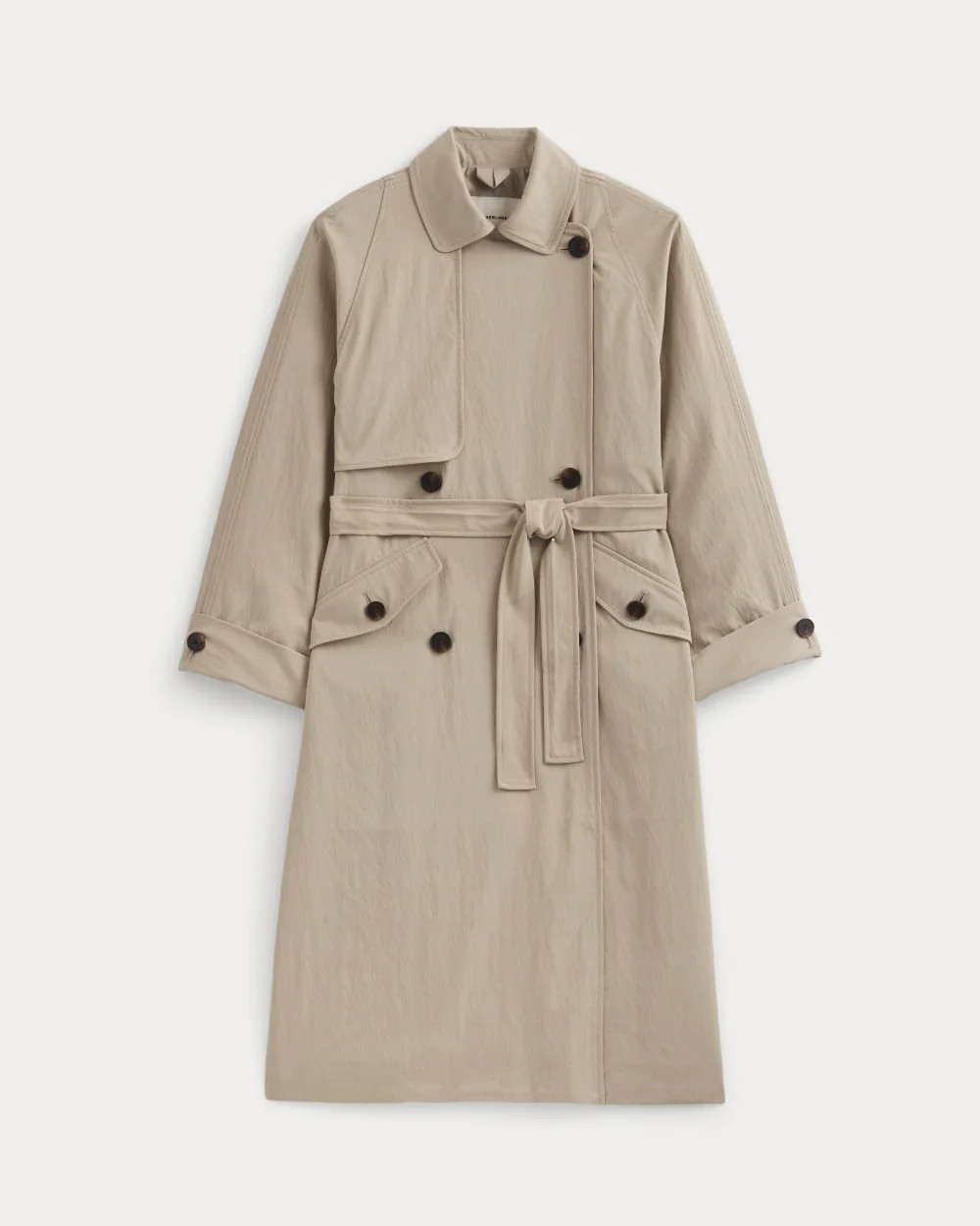 Drapey Twill Trench | Trench Coat Khaki | Everlane