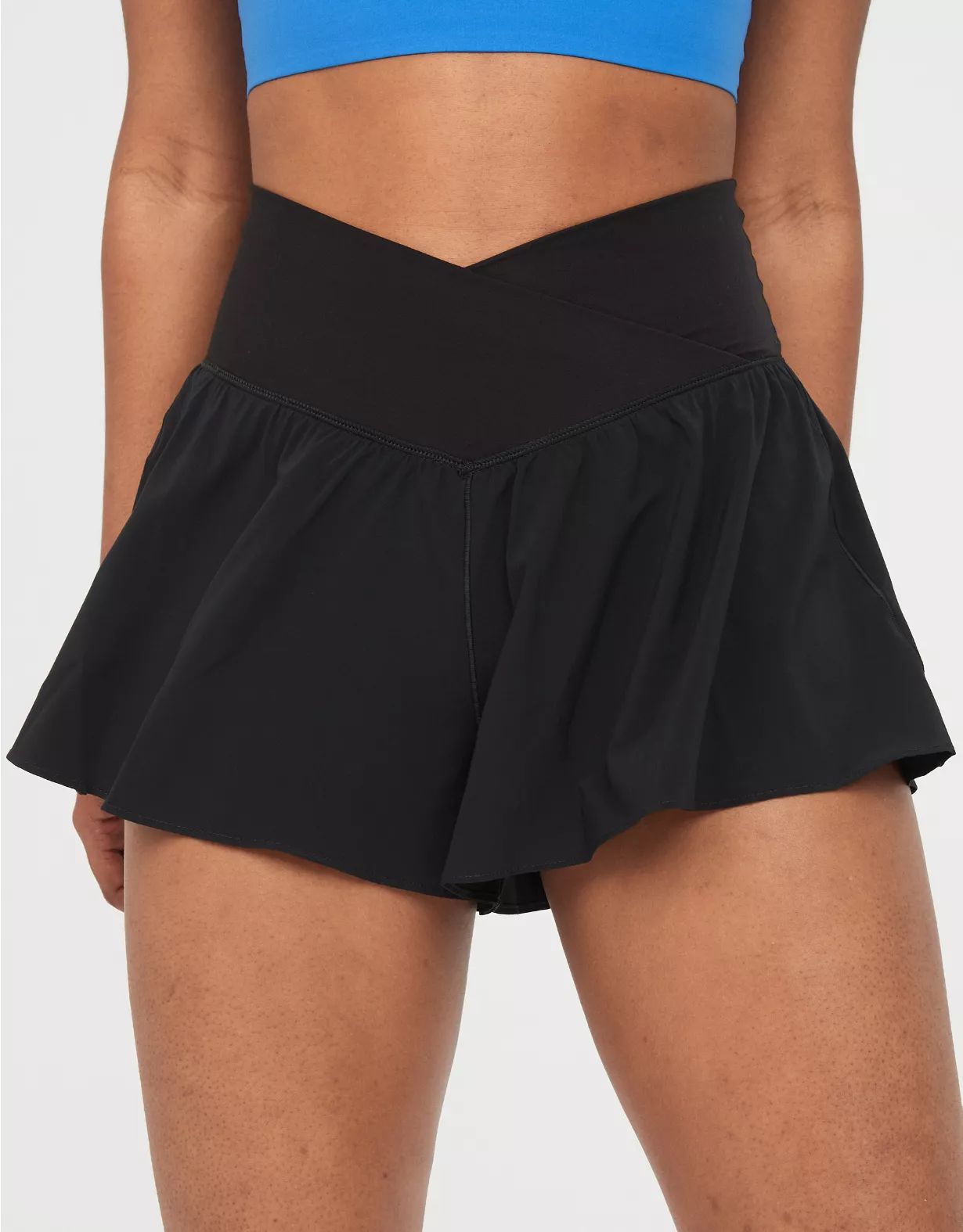 OFFLINE By Aerie Real Me Crossover Flowy Short | Aerie