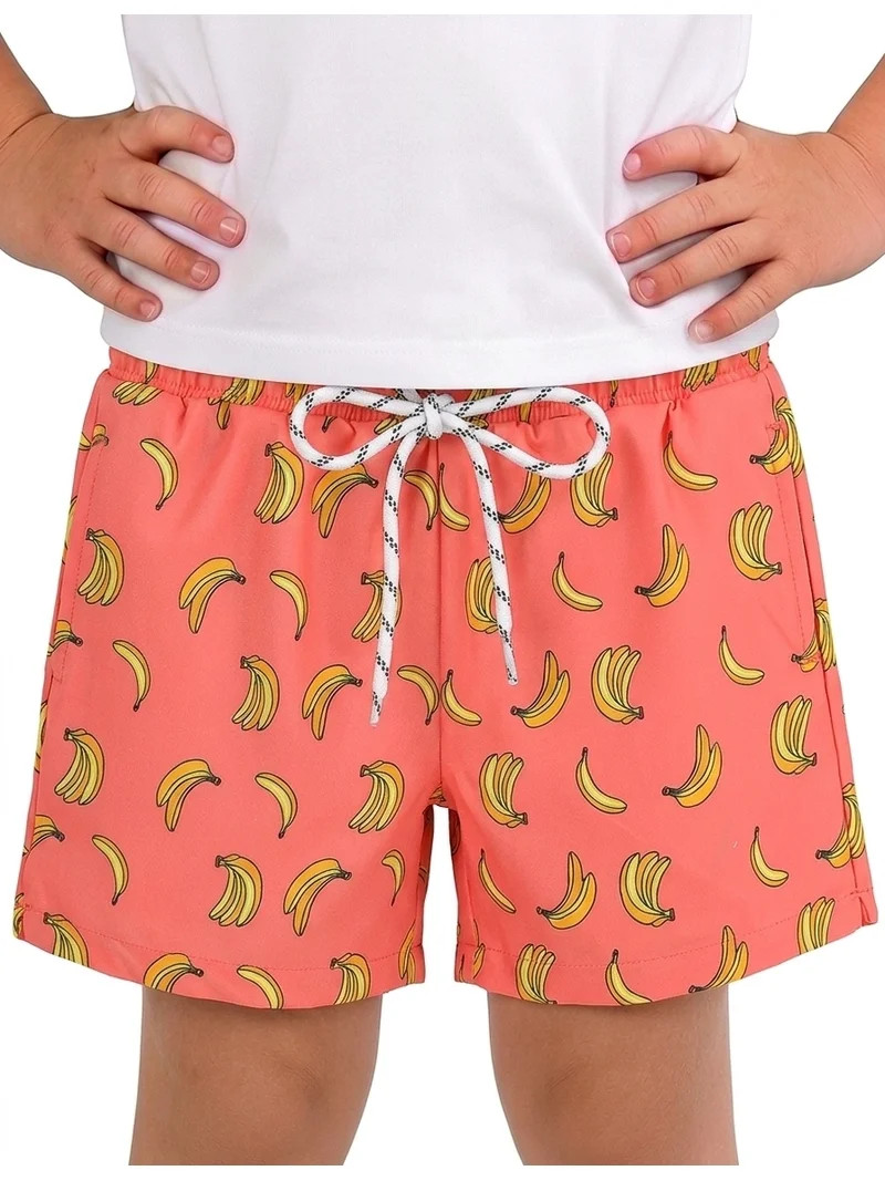 Zando Kids Swim Trunks Toddler Boys Swim Shorts with Boxer Brief Liner Quick Dry Boys Bathing Sui... | Walmart (US)