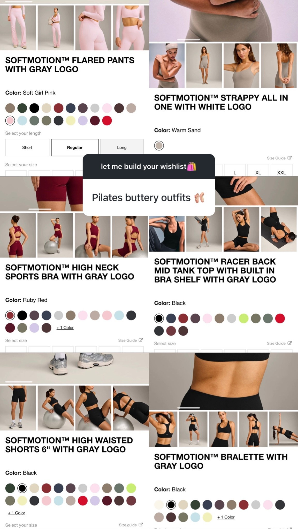 Pilates princess outfits🩰

#LTKootd #LTKActive #LTKfitnessgoals