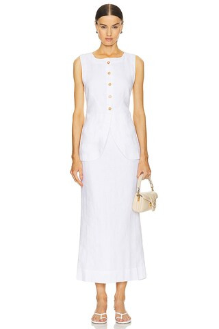 Emma Vest in Ivory | Revolve Clothing (Global)