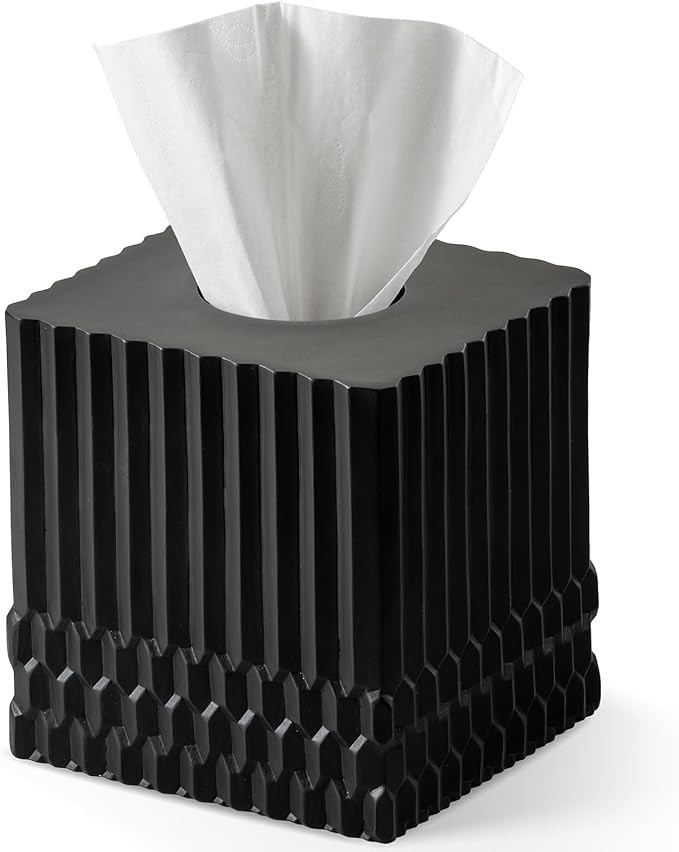 Tissue Box Cover Square for Home Decor,Tissue Box Holder for Bathroom Countertop,Tabletop,Bedside... | Amazon (US)