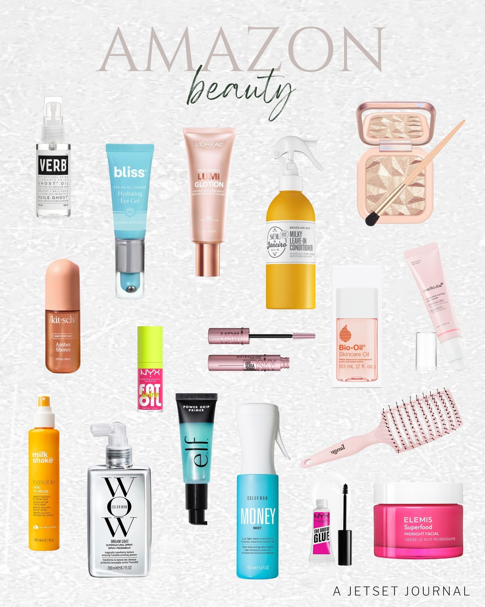 Lots of new beauty finds in this post that are worth adding to your routine!
kyda highlighter palette, nyx eyebrow gel, elf primer, maybelline sky high mascara, elemis moisturizer, fall beauty, fall makeup, beauty must have, beauty finds, transitional season, amazon beauty, affordable finds, amazon favorite

#LTKStyleTip #LTKSeasonal #LTKU