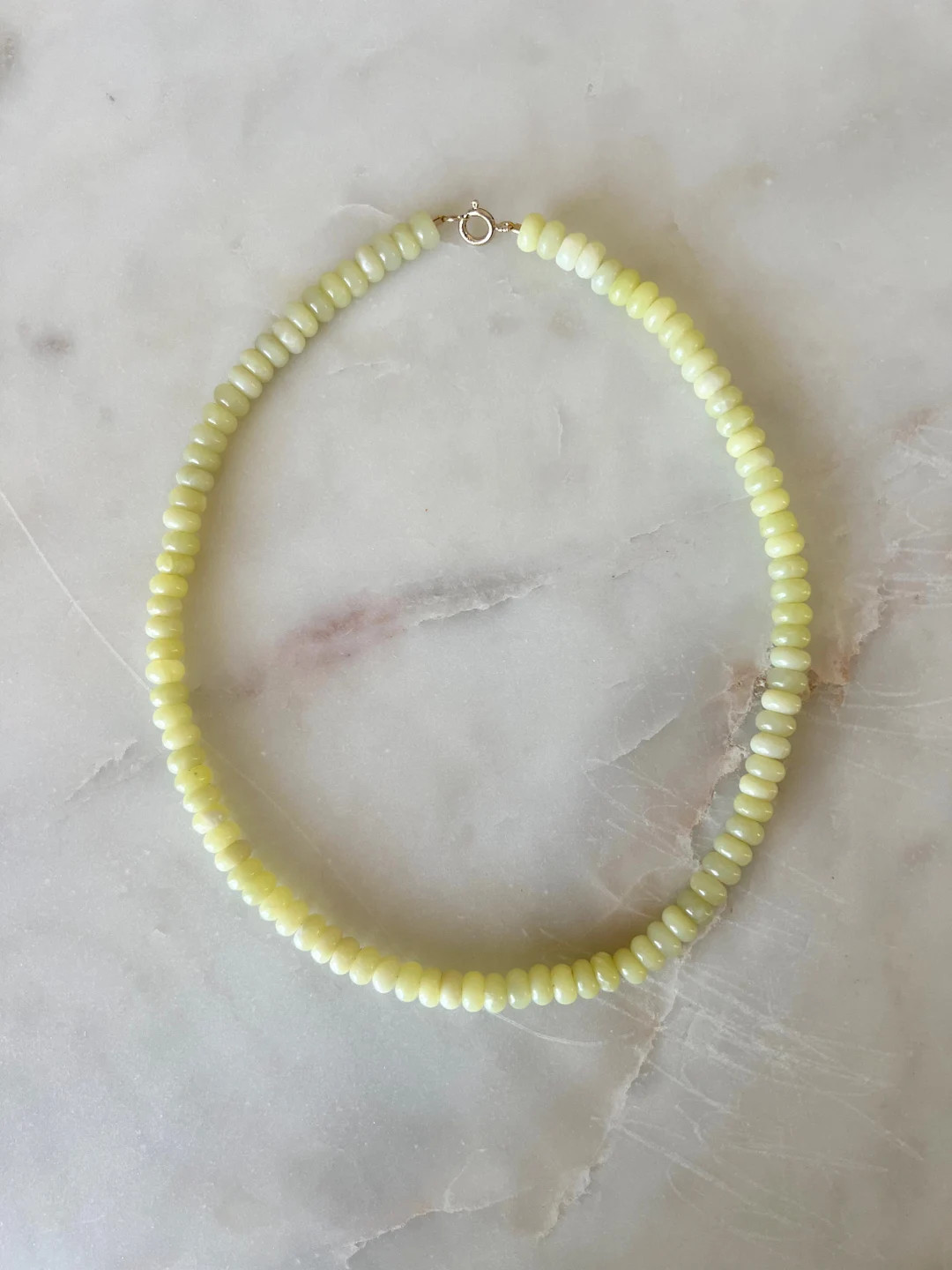 Lemonade Gemstone Necklace - Etsy | Etsy (US)