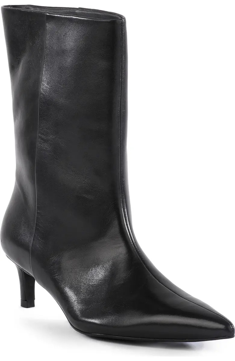 Game Changer Pointed Toe Kitten Heel Boot (Women) | Nordstrom