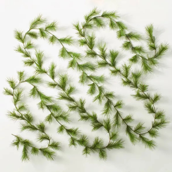 20' Faux Needle Pine Plant Garland - Hearth & Hand™ with Magnolia | Target