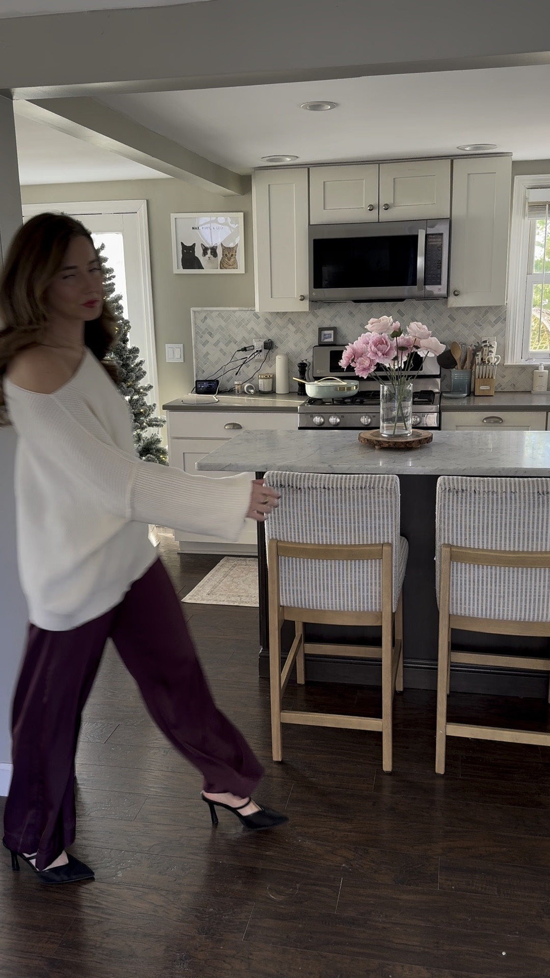 These gorg pants are on sale for $25 today! I’m wearing my true size but should’ve sized up! 

Size small in sweater
True size in shoes 

#LTKSaleAlert #LTKFindsUnder100 #LTKFindsUnder50