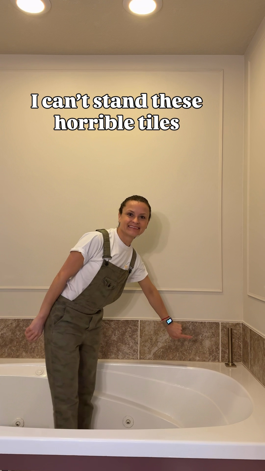Save this before you paint your bathroom tile and Follow for more DIY inspiration.

If your tile is looking dated, you don’t necessarily have to replace it, you can paint it! 🙌

The primer is one of the most important steps, and using the right primer for your tile and bathroom environment is key. It’s what helps the paint properly adhere and gives you a finish that actually lasts.

Once the primer is dry, just paint! I used regular paint for walls.

A simple DIY tile makeover can make SUCH a difference without the cost and mess of replacing everything. ✨

Would you paint your bathroom tile?

#BathroomMakeover #BathroomDIY #PaintedTile #DIYBathroom #beginnerdiy

#LTKHome