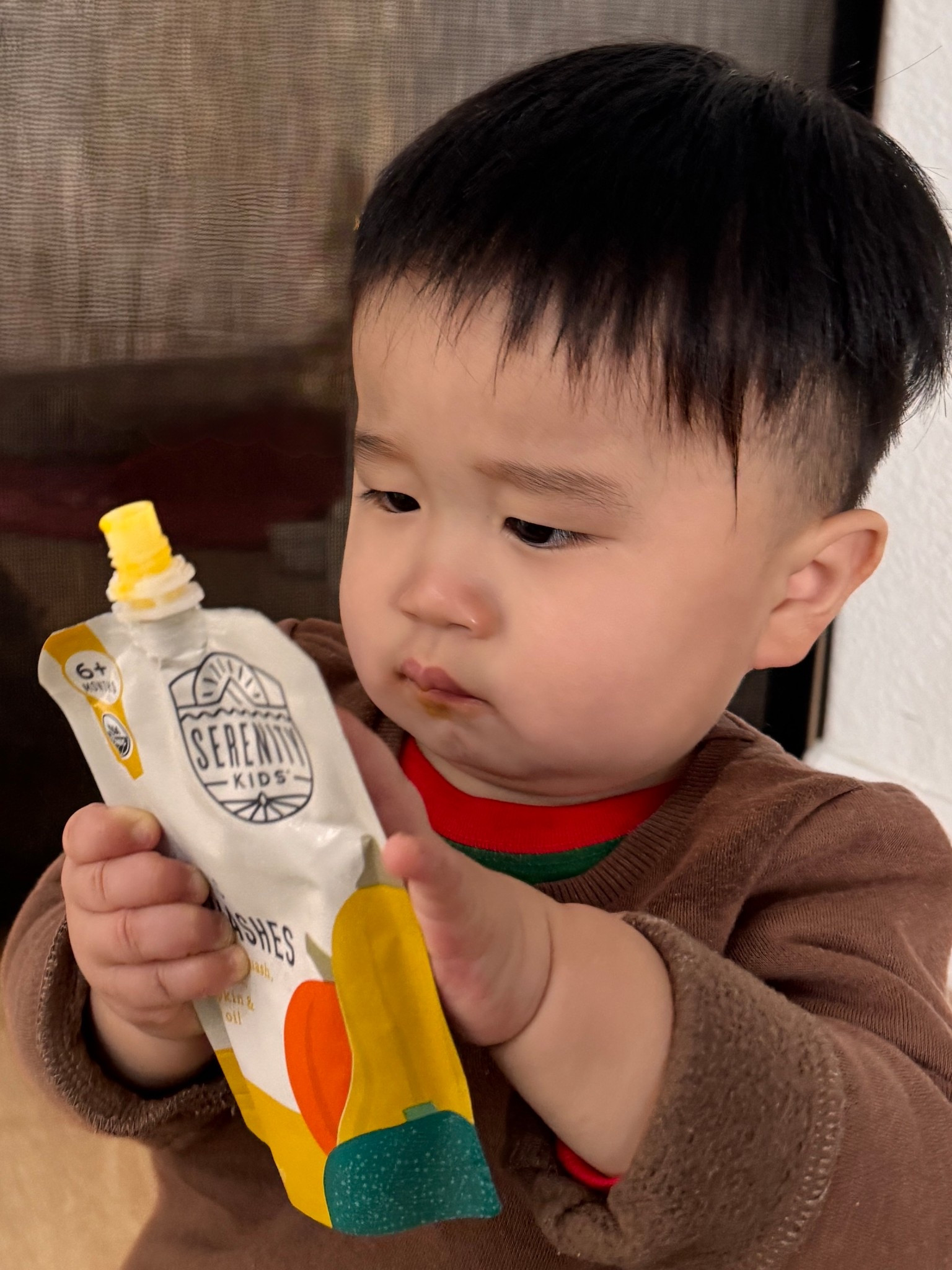 Reading the label because this is too good to be true. A delicious pouch that I reach for every time because my kids love them. If I can get them to eat their veggies, I’m all for it. 

#LTKfoodie #LTKBaby #LTKU