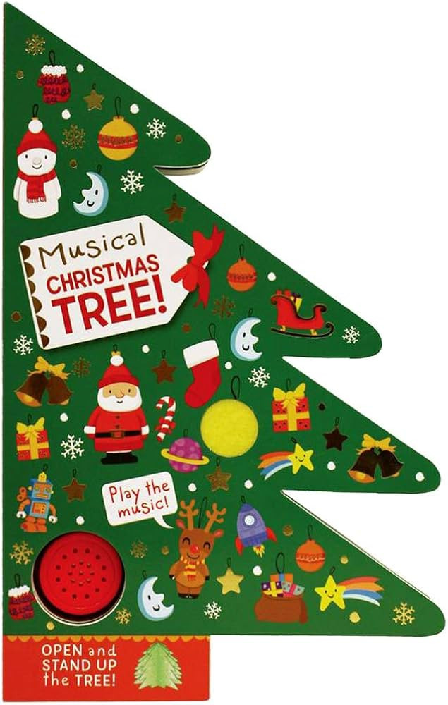 Musical Christmas Tree: A Holiday Fold-Out Sound Book for Babies and Toddlers | Amazon (US)