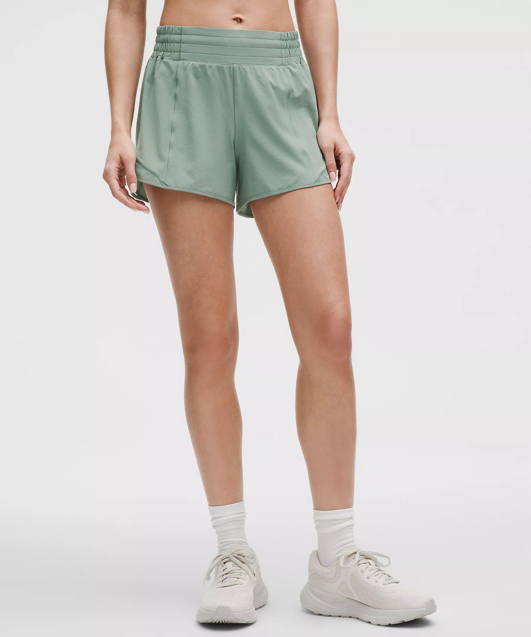 Hotty Hot High-Rise Lined Short 4" | Women's Shorts | lululemon | Lululemon (US)