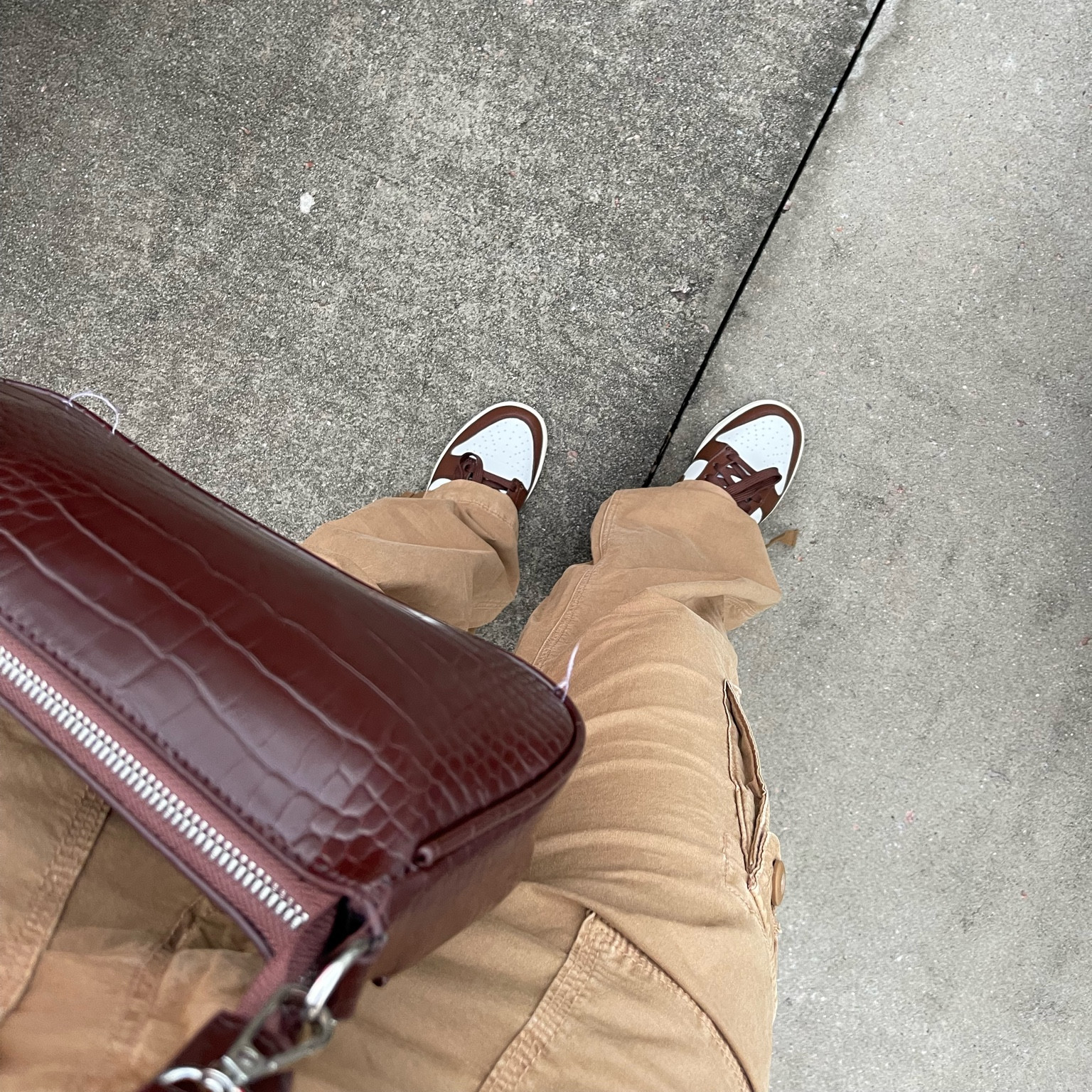 These brown dunks 😮‍💨🤎👜👞