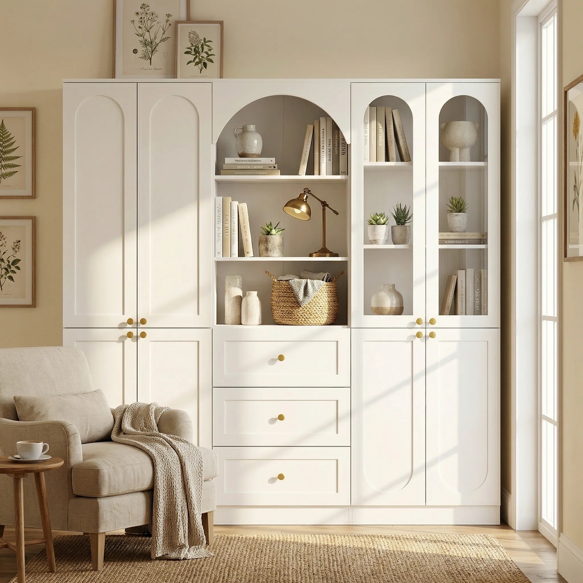 Tall, structured, and intentional — this bookcase brings architectural presence and refined organization to any space. ON SALE and under $500.

Keywords:

* tall bookcase
* glass door bookcase
* 6 tier bookcase
* bookshelf with drawers
* display cabinet bookshelf
* modern bookcase
* storage bookcase
* floor to ceiling bookshelf
* home library ideas
* living room storage
* office bookshelf decor
* interior organization
* home decor inspiration
* apartment storage ideas
* curated home aesthetic
* modern home design
* museum inspired decor
* curated interiors
* architectural furniture
* modern minimalist aesthetic
* intellectual aesthetic
* luxury home styling
* editorial interiors
* elevated storage design

#LTKSaleAlert #LTKSeasonal #LTKHome