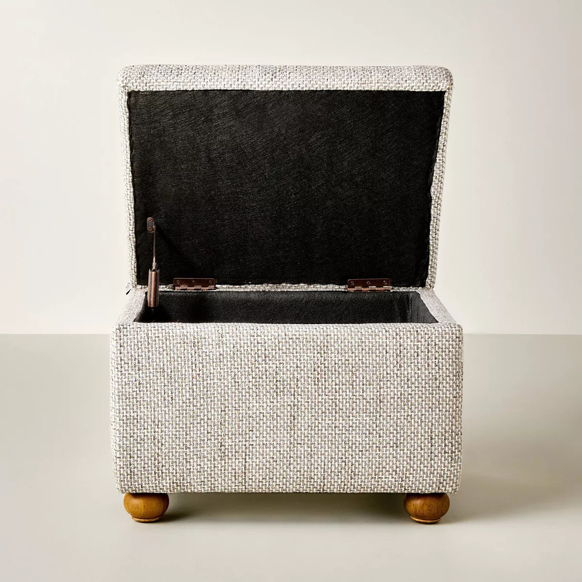 Upholstered Storage Ottoman - Hearth & Hand™ with Magnolia | Target