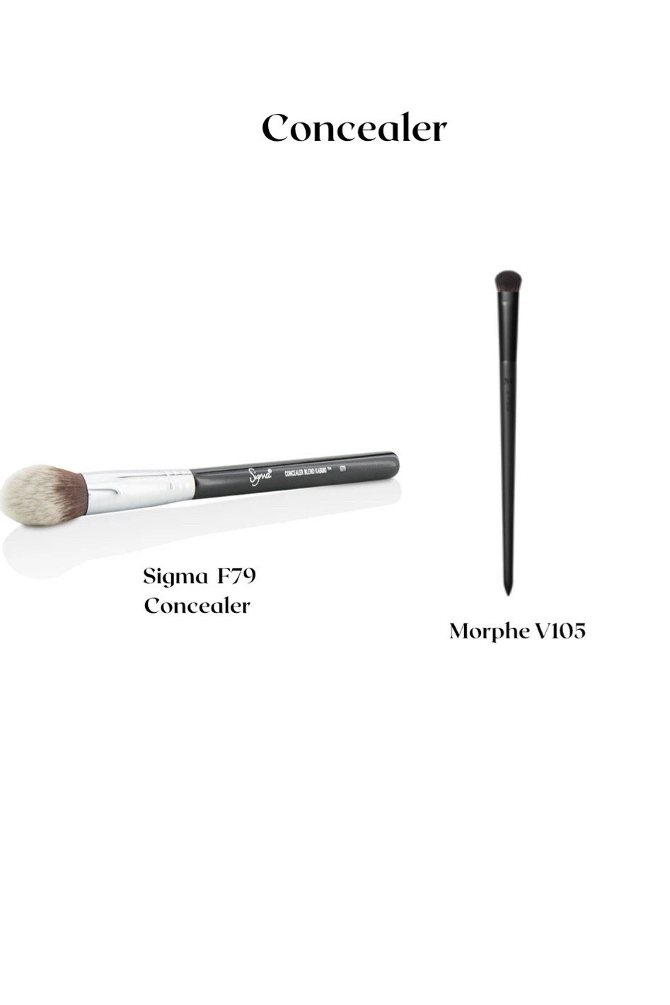 Concealer brushes!

#LTKbeauty