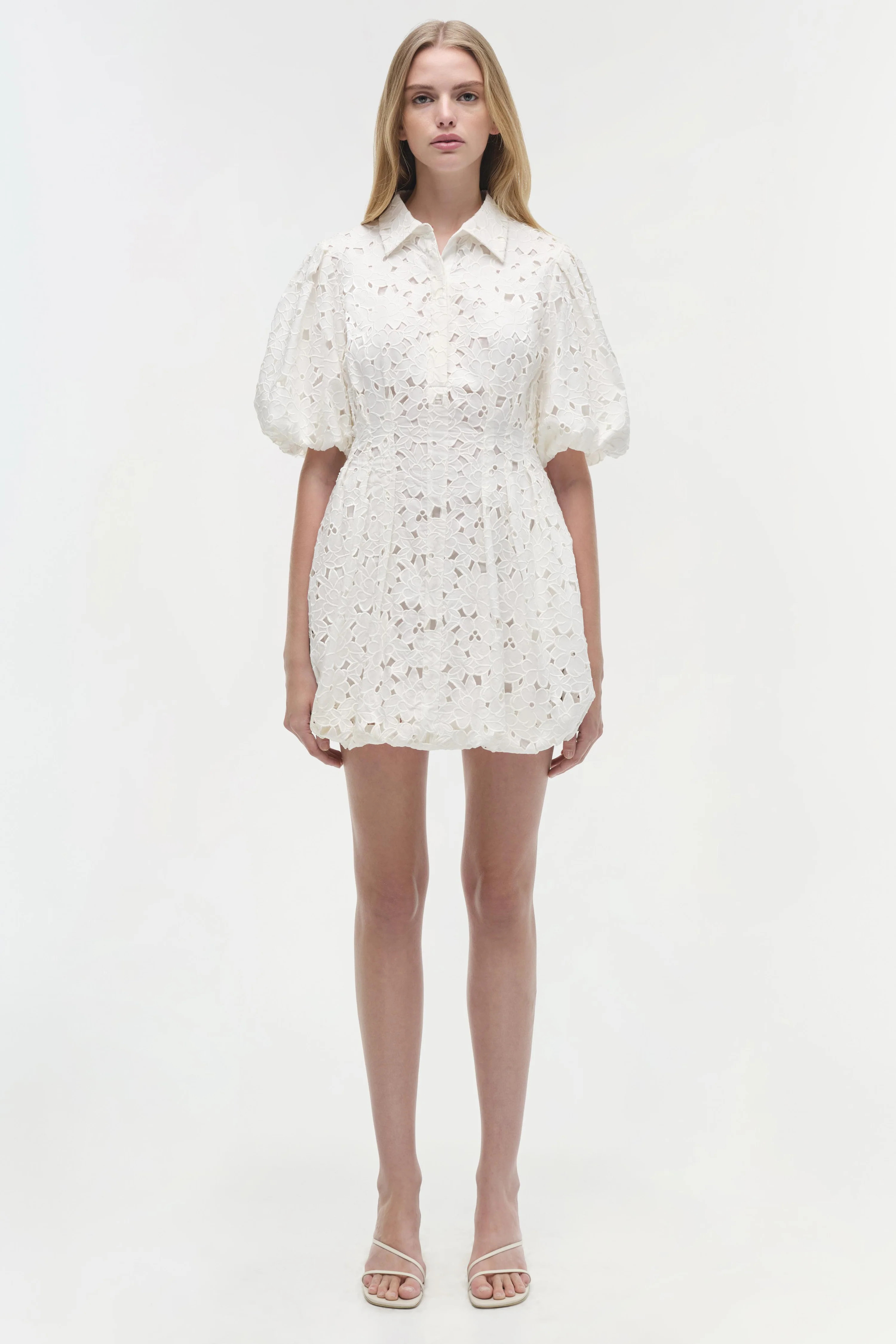 Cleo Embroidered Mini Dress | Simkhai