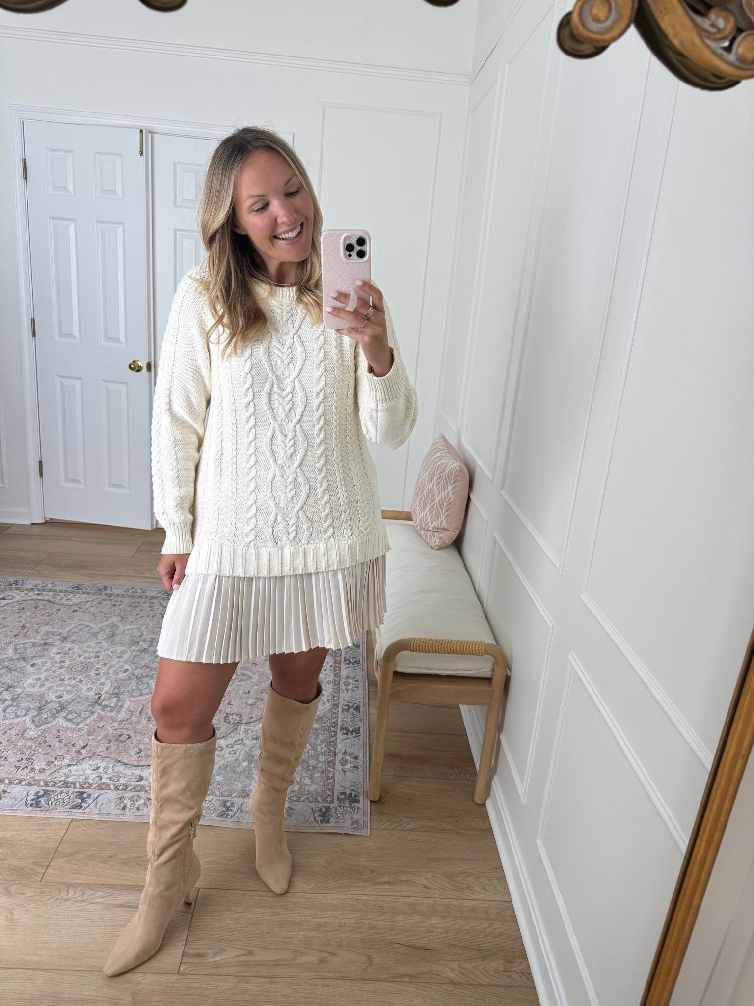 Sweater dress - wearing a large

#LTKSeasonal #LTKMidsize