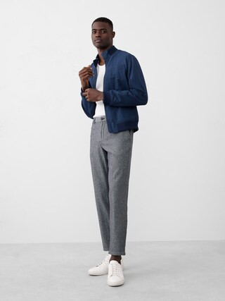 Athletic Linen-Blend Pant | Banana Republic Factory