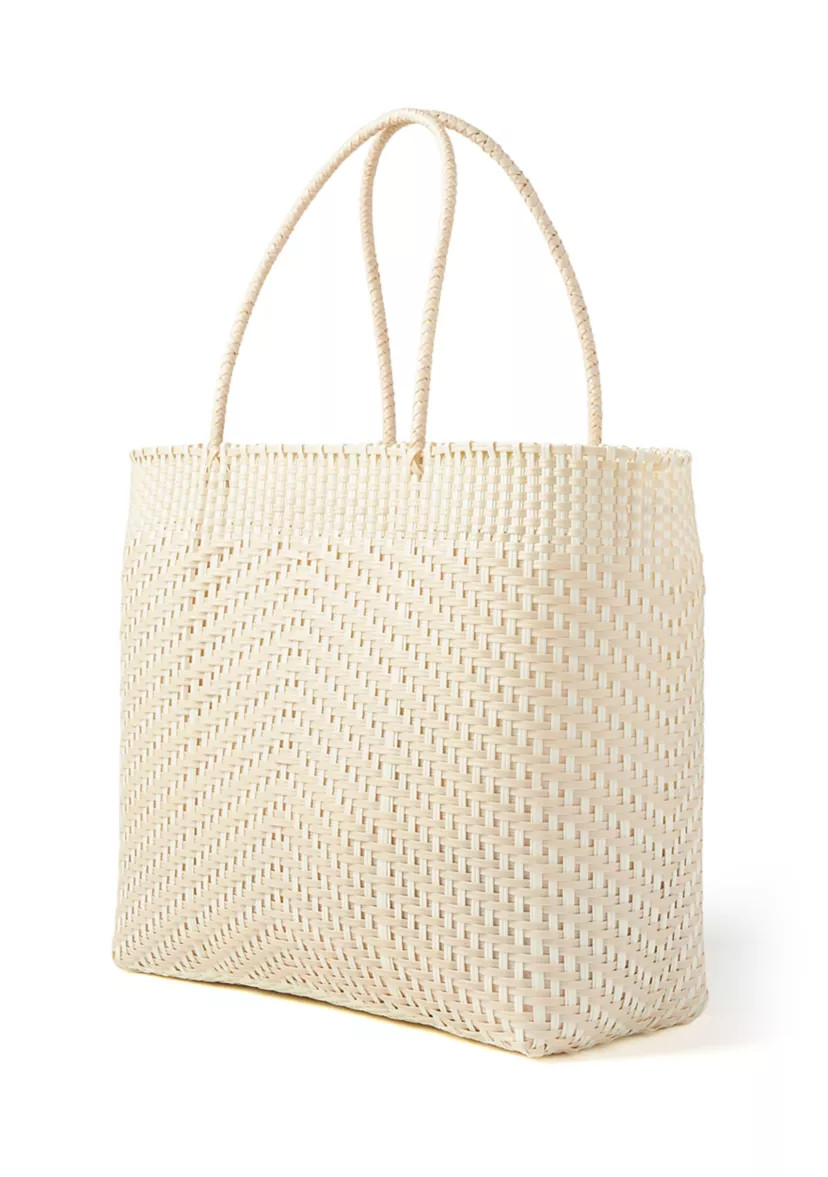 Multicolor Woven Beach Bag | Belk