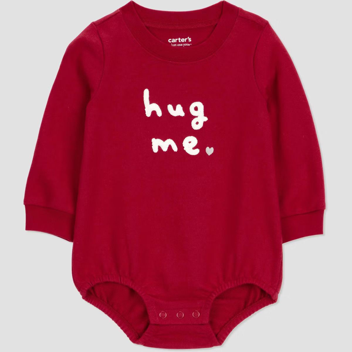 Carter's Just One You® Baby Hug Me Bubble Romper - Red | Target
