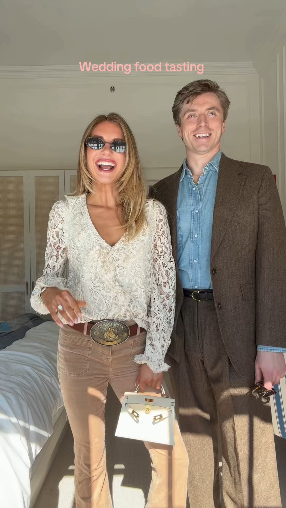 Come wedding tasting with us! I’m full 😂 

 #LTKootd #LTKWedding