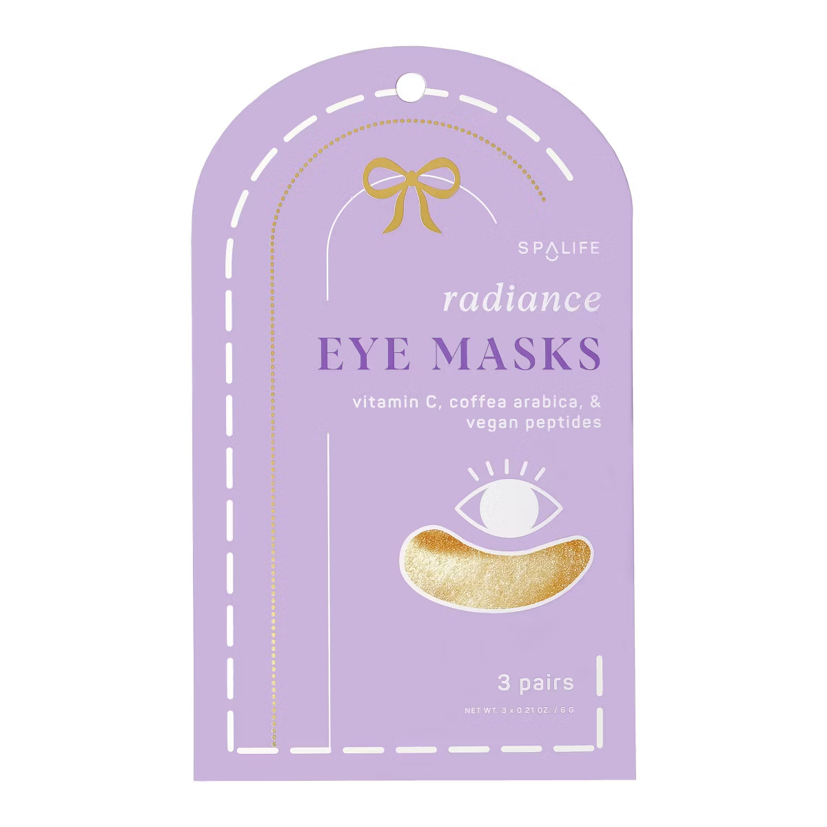 SpaLife Radiance Eye Mask - 3pk | Target