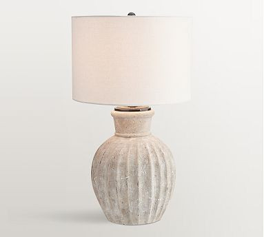 Anders Terra Cotta Table Lamp (25") | Pottery Barn (US)