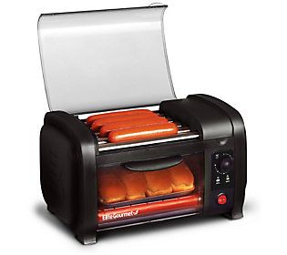 Elite Cuisine Hot Dog Roller and Toaster Oven | QVC